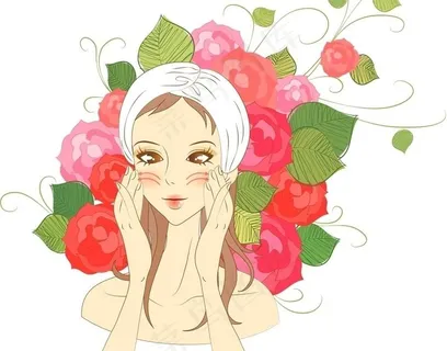 时尚美女化妆美容图片