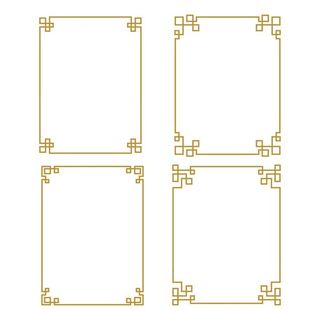 边框 中式花纹 新中式 中式窗图片
