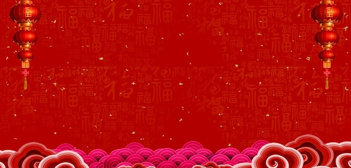 红色背景图片(5315x2717)psd模版下载