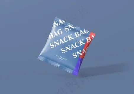 塑料食品袋子样机图片