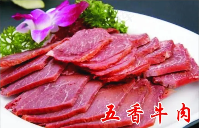 五香牛肉图片cdr矢量模版下载