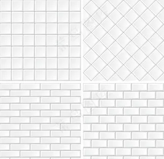 白色 墙砖图片