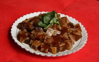 自制猪皮冻图片