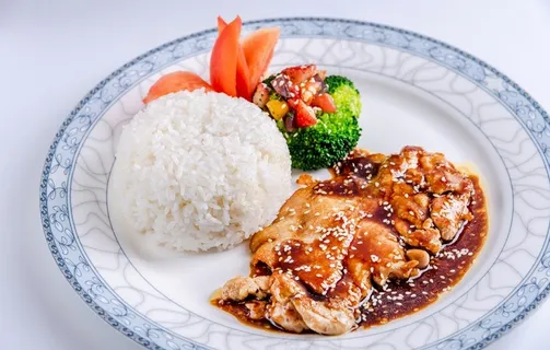 照烧鸡扒饭图片 照烧鸡扒饭图片