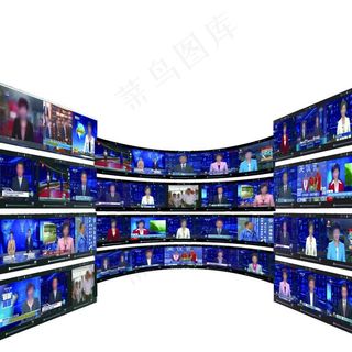 多媒体电视墙图片