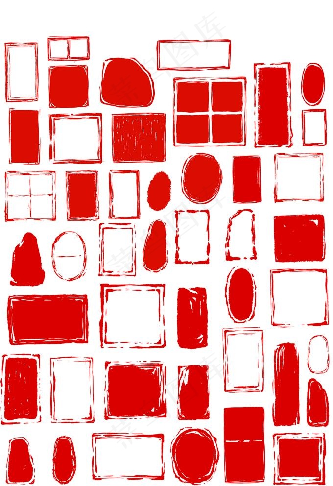 印章图片(1024x1542)psd模版下载
