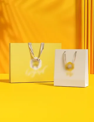 礼品纸袋样机图片