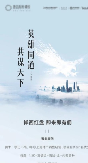 房地产招聘图片