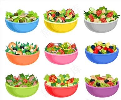 蔬菜沙拉图片