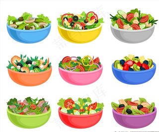 蔬菜沙拉图片