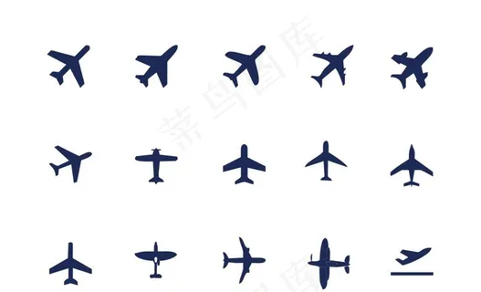 飞机图标图片