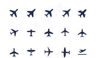 飞机图标图片