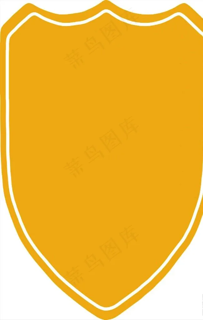 盾牌标志图片cdr矢量模版下载