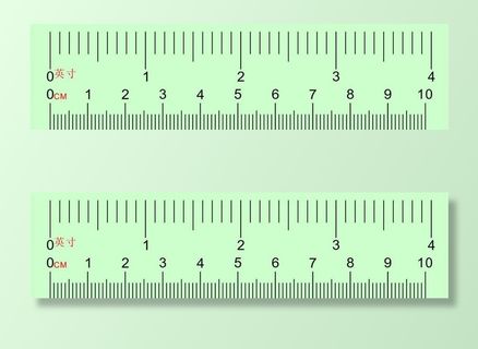 尺子图片