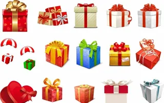 礼物盒 卡通礼物素材图片