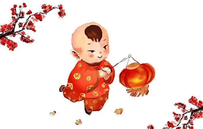 年画娃娃图片