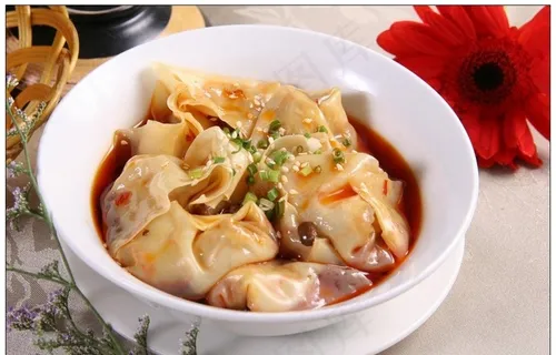 红油抄手图片 红油抄手图片