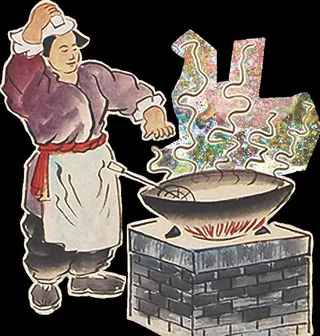 柴火鸡 复古 灶台图片