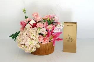 礼品花篮图片