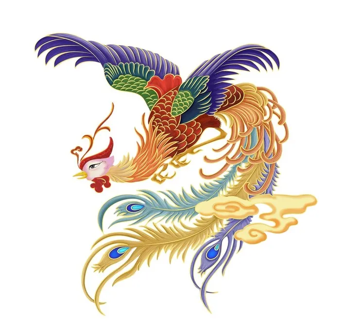 凤凰图片(2000x2000)psd模版下载
