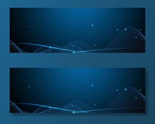简约蓝色科技背景图片