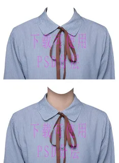 女装衬衫证件照衣服素材图片