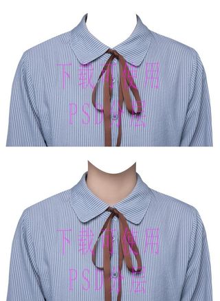 女装衬衫证件照衣服素材图片