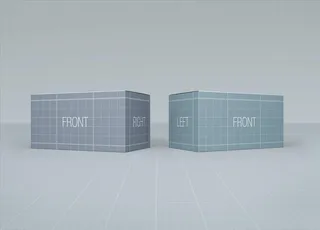 包装盒样机图片