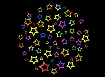 星星  彩色星星图片