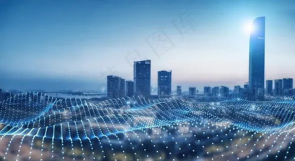 网络科技城市图片