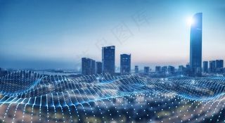 网络科技城市图片