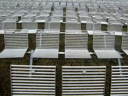 坐，排座位，礼堂，看台，座位