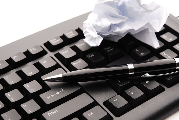 键盘，笔，计划，成功，失败，在线，电脑