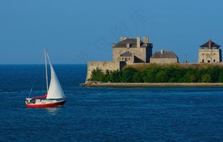 帆船，尼亚加拉堡，尼亚加拉河，帆船