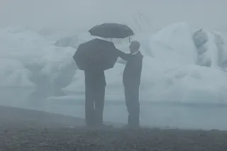 冰岛，雨，心情，性质，冰川，景观