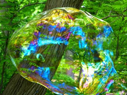 肥皂泡，飞行，失重，微光，漂浮，通风