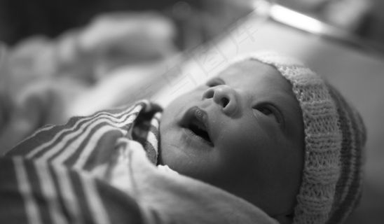 婴儿，黑色和白色，儿童，可爱，人，无罪