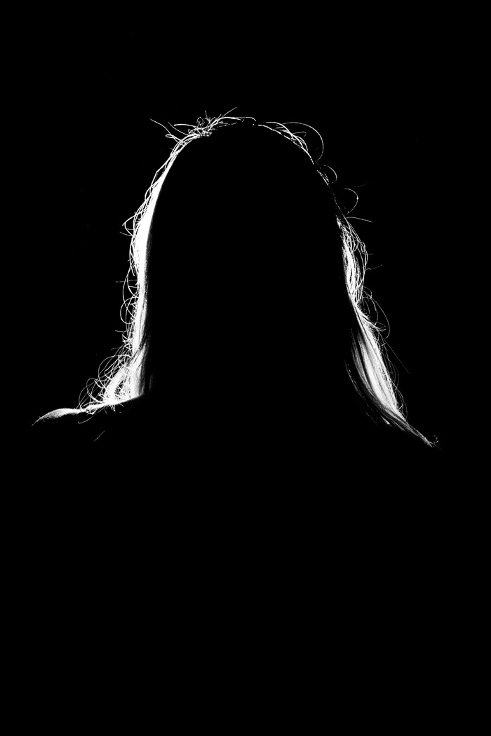 匿名，剪影，黑暗，秘密，轻，人