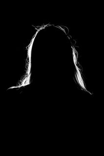 匿名，剪影，黑暗，秘密，轻，人