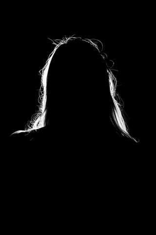 匿名，剪影，黑暗，秘密，轻，人