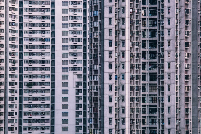 建筑，公寓，高层，建筑，城市