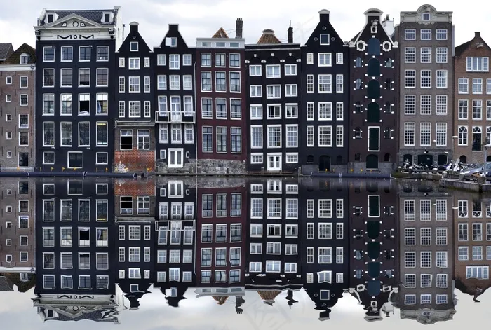 阿姆斯特丹，欧洲，步行，假期，频道，假期