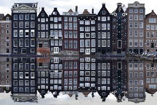 阿姆斯特丹，欧洲，步行，假期，频道，假期