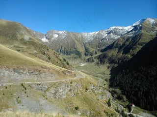 Transfagarasan，道路，谷，意见，全景图，罗马尼亚