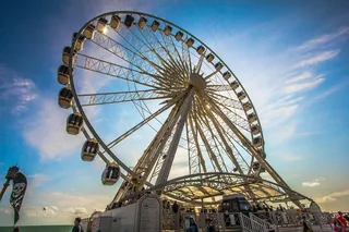 布莱顿，海岸，海滨长廊