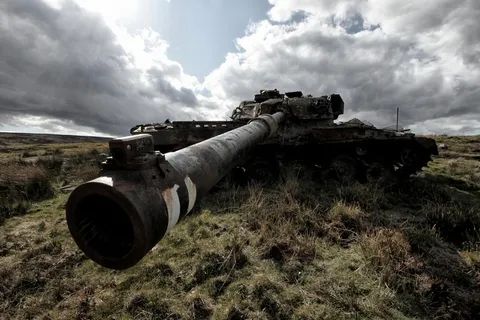 坦克，军事，战争，废弃，被遗弃，衰变