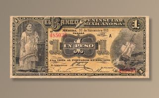 比索，钞票，墨西哥，钱，货币，注意，财务