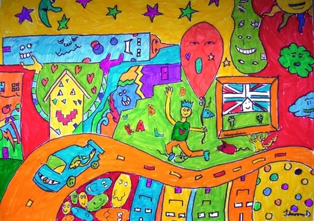 图像，绘，多彩，颜色，詹姆斯·里兹，灵感