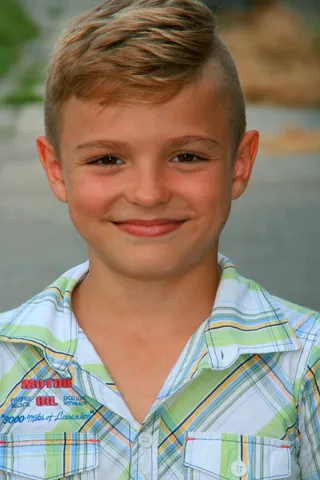 男孩，肖像，微笑，儿童，无罪，美