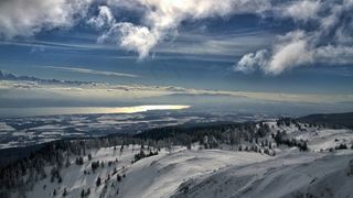 冰雪,山峦,天空,江河,卷积云,最高湖雪山